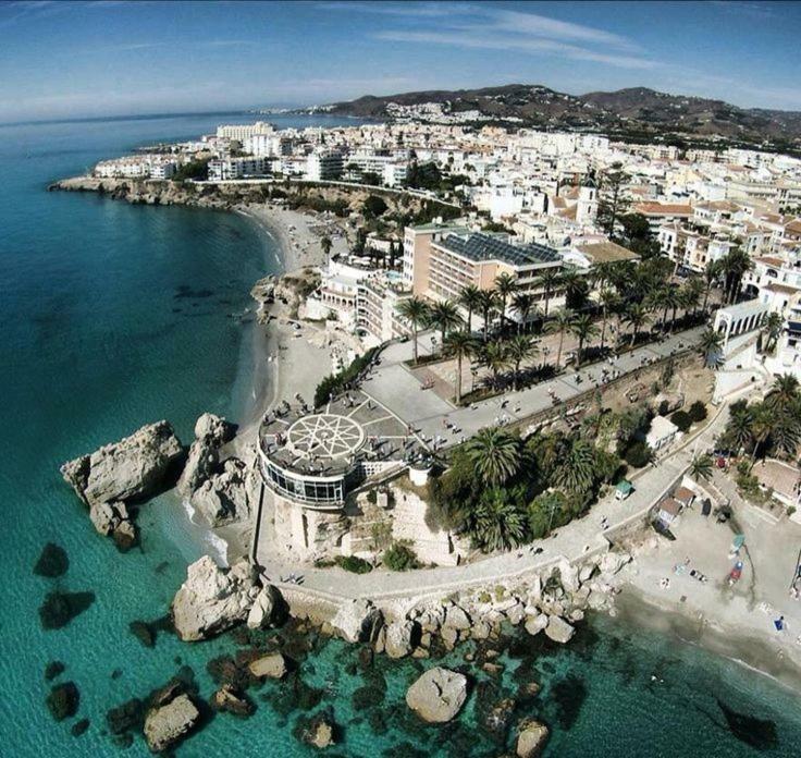 Playa Burriana Rubasol Nerja Apartman Kültér fotó